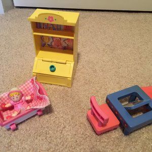 Fisher Price Loving Family Playroom Furniture Toys